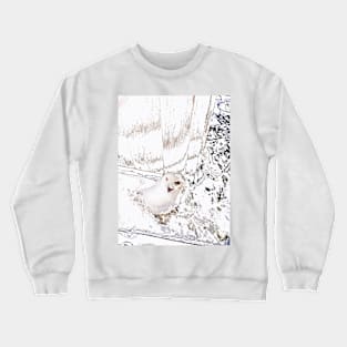 White Owl Crewneck Sweatshirt